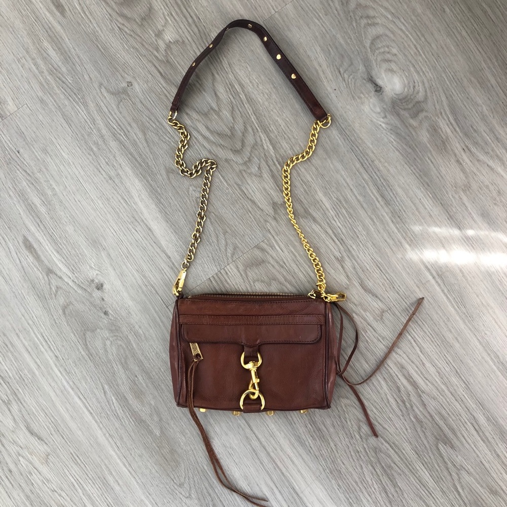 Rebecca Minkoff brown leather purse